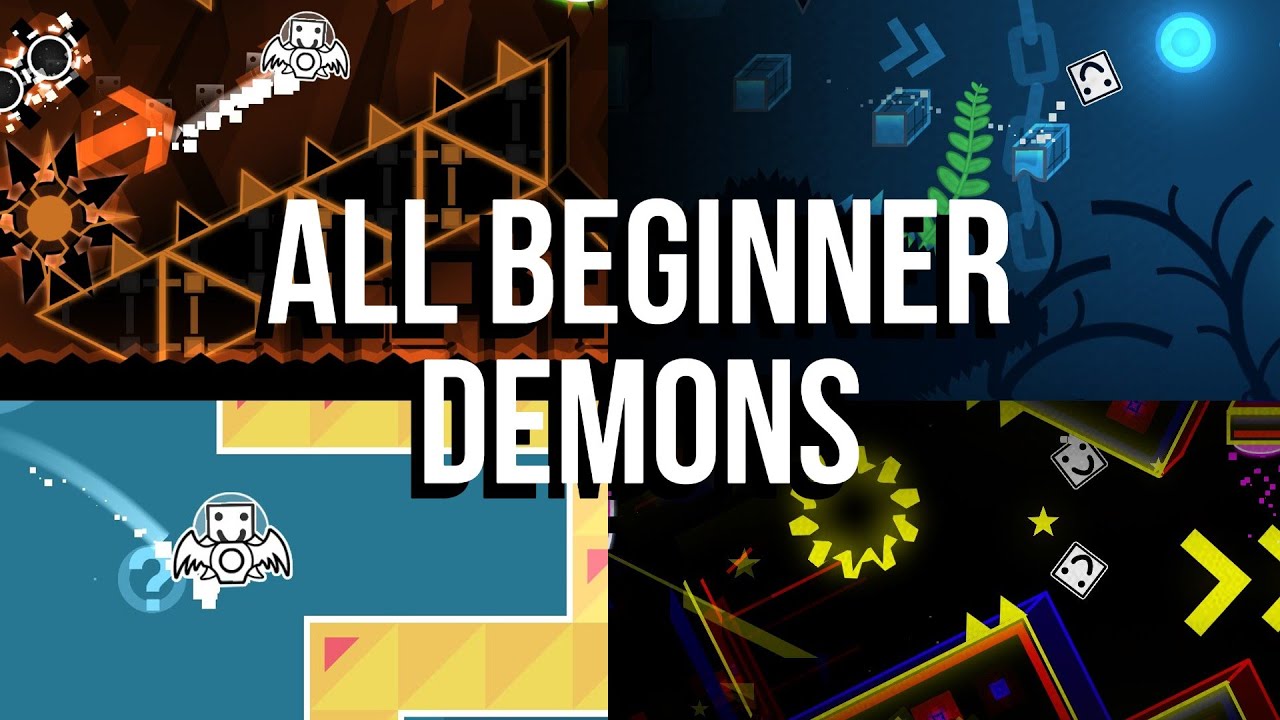 All the Beginner Demon Tier of GDDP | Geometry Dash 2.13 [FR] - YouTube