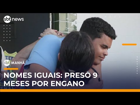 Video preso-por-engano-tem-mesmo-nome-e-mae-com-nome-igual-ao-do-verdadeiro-suspeito-sbt-manha