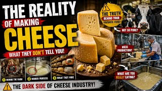 Inside a Modern Cheese Factory 🧀 | How Cheese Is Made From Farm to Table | Full Factory Process