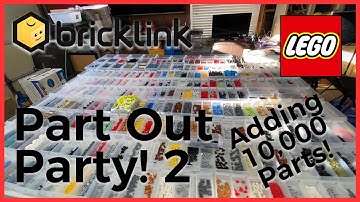 BrickLink LEGO Part Out Party | The Saga! (For Real)