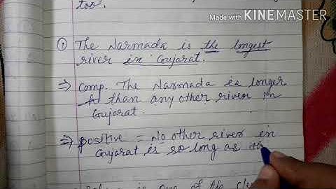 Degrees of comparison part 3