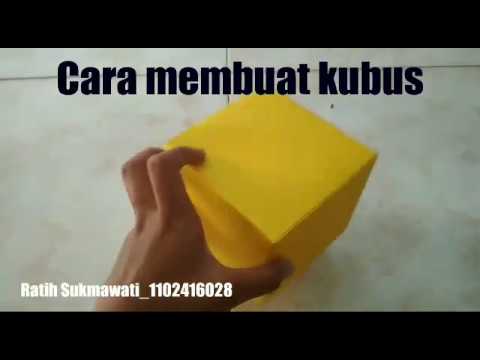  cara  membuat  kubus dari  kertas  asturo  YouTube