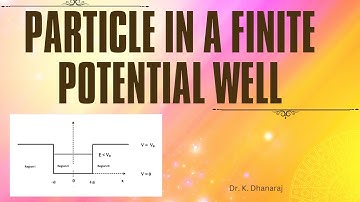 Particle in a finite potential well | Quantum physics #engineeringphysics #physics #annauniversity