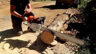 Cut test Stihl MS 881 vs Husqvarna 3120xp