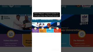 IGNOU Released  6 Important Updates for all Students_Date Sheet, Practical, Synopsis