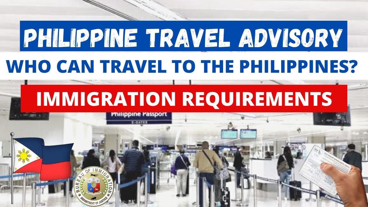 philippine immigration travel requirements