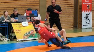 RINGEN 30. RUDOLF-ROTTER- GEDÄCHTNISPOKALTURNIER 2024 (U17, U14) 48kg | LETAIEF vs. ANTHOFER