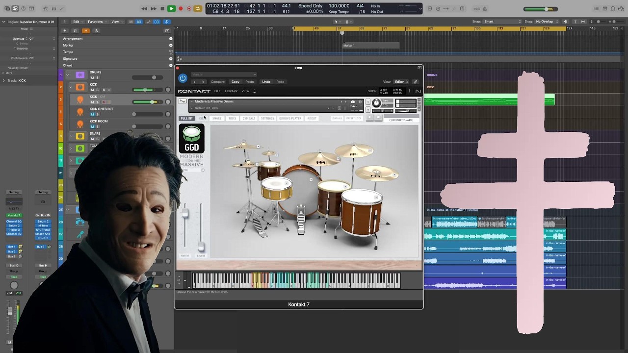 Drum Recreation Walkthrough | PRESIDENT - In the Name of the Father ...