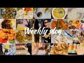 My weekly vlog groceries shopping eating movie date night  more