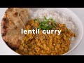 Creamy Vegan Lentil Curry