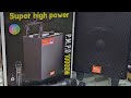 8 inch Trolly Speaker Real sound chcek - mic check - unboxing | Real sound #trollyspeaker 