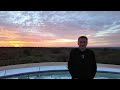 Coucher de soleil sur la création avec saint François !