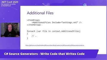 C# Source Generators - Write Code that Writes Code