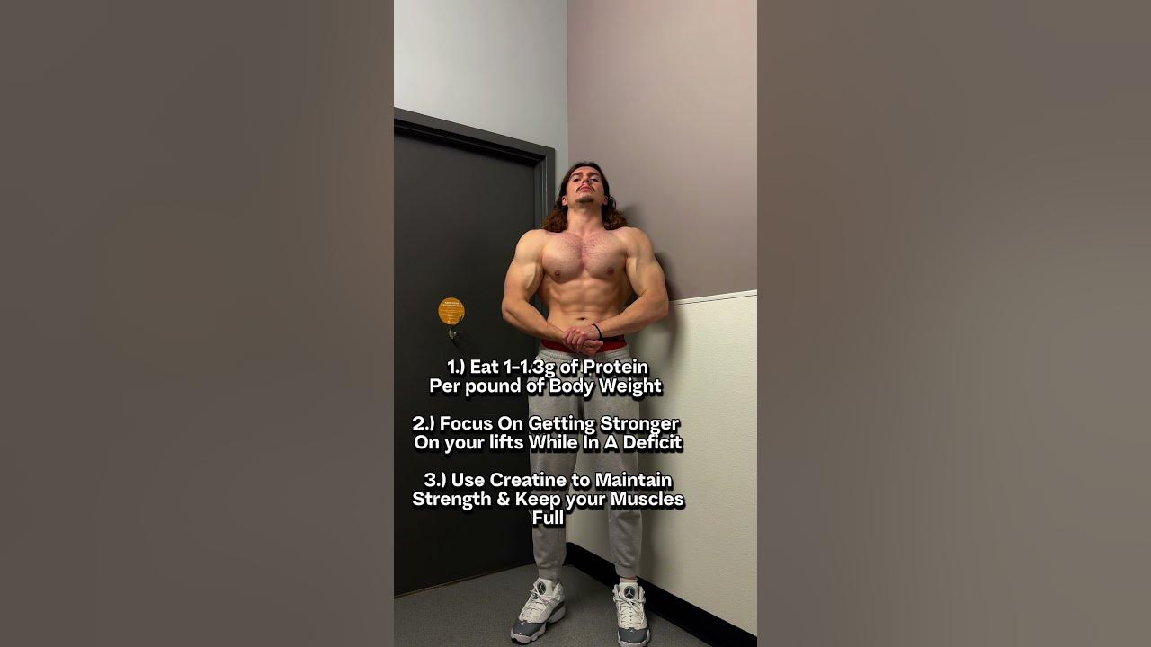 save-your-muscle-on-a-cut-fitness-youtube