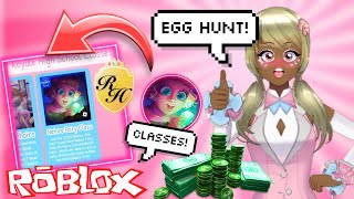 EGG HUNTING IN ROAYLE HIGH! NEW Accessories And EVIL PIXIES!