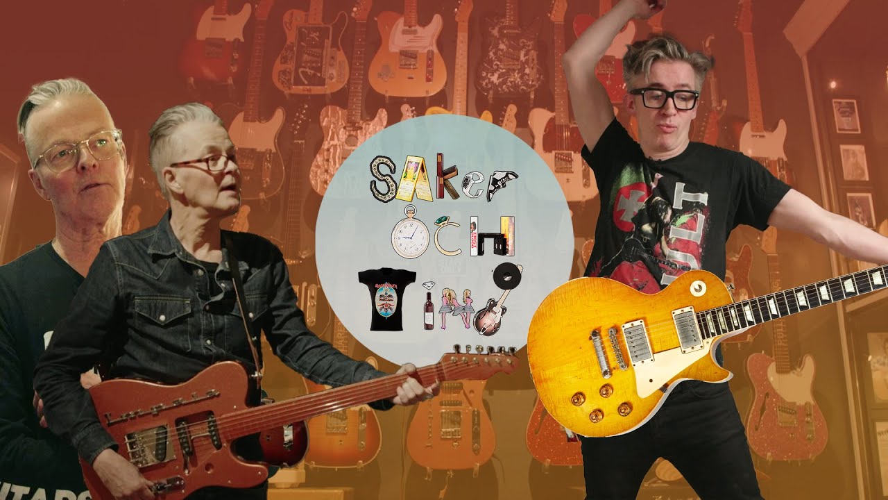 Saker och ting: Strage spelar luftgitarr i Umeå!