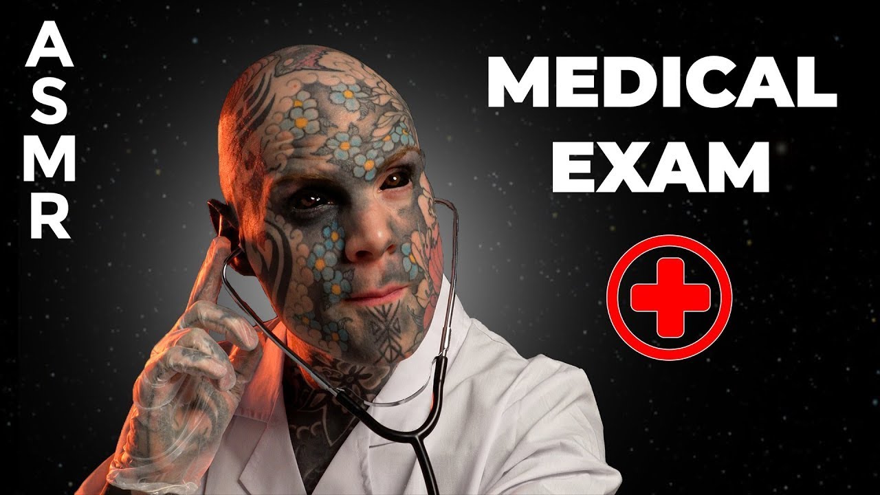 ASMR DOCTOR ROLEPLAY - Экзамен, проверка | я забочусь о тебе