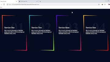 CSS Skewed Border| Creative Box Border Hover