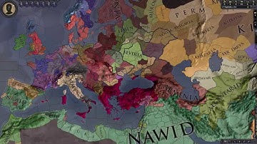 CK2:  Stain of Sin Plague Timelapse (700s-1000s)