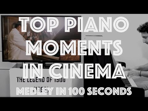 Top Piano Moments in Cinema - Medley in 100 (x2) seconds - 3/5