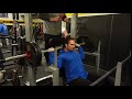 Heavy Behind The Neck Press On The Dry Out | Mike O&#39;Hearn