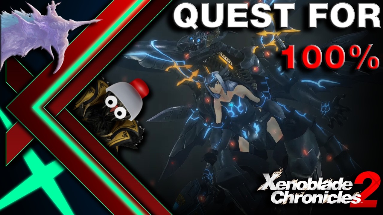 Quest for 100% In Xenoblade 2 | Late Night Hangout & Post-Game