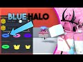 How Much I SPENT For The BLUE HALO.. Tower Of Hell Roblox!