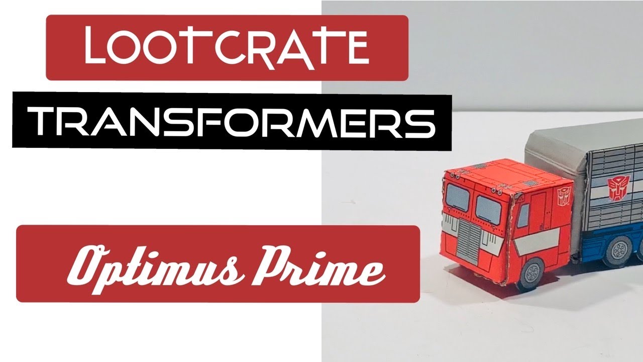 The Oddest Looking G1 Optimus Prime Figure is a Loot Crate