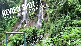 Titi Waterfall Gianyar, air terjun baru di kawasan Kota Gianyar Bali