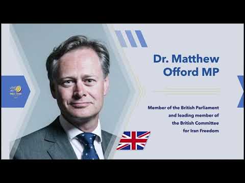 Dr. Matthew Offord’s remarks to the Free Iran Global Summit – July 17, 2020