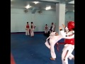 Philippines Taekwondo Contingent sparring session
