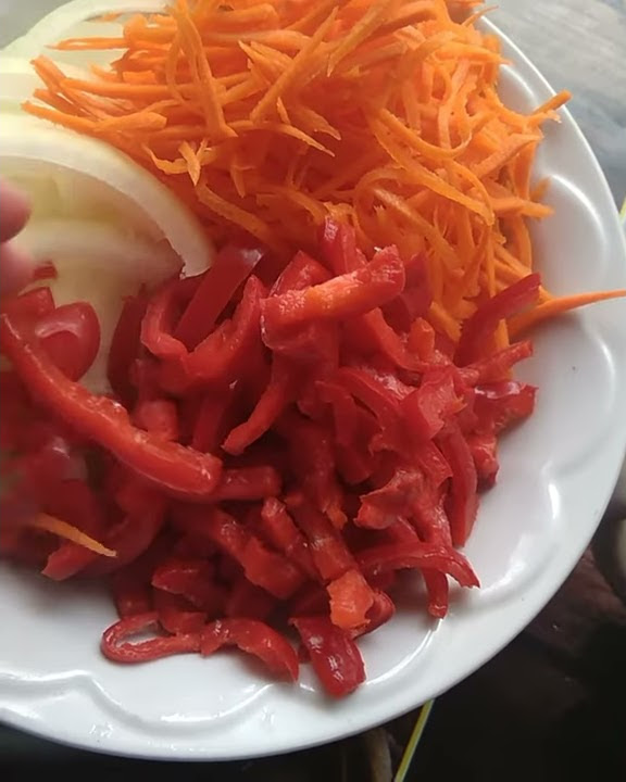 Сердечка з овочами | Сердечка по азіатські | Куриные сердечки | Что ...