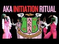 AKA INITIATION RITUAL🕵🏾‼️