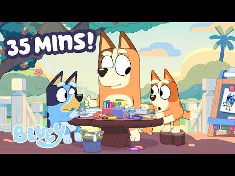 Scatena la tua creatività con Bluey e Bingo! 🖊️ 💙 | Bluey Italiano Canale Ufficiale