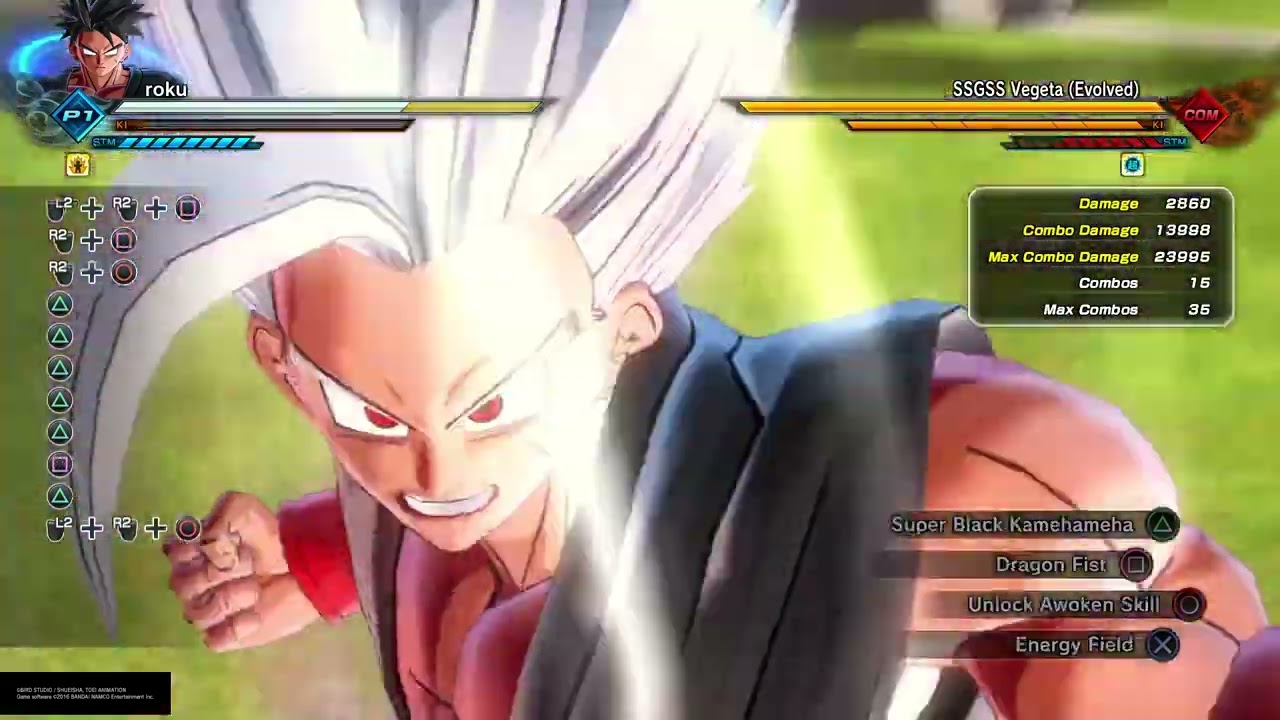 Beast combo DRAGON BALL XENOVERSE 2