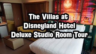 The Villas at Disneyland Hotel Deluxe Studio Room Tour