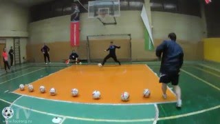 Тренировки для мини-футбольных вратарей (15.02.2016)