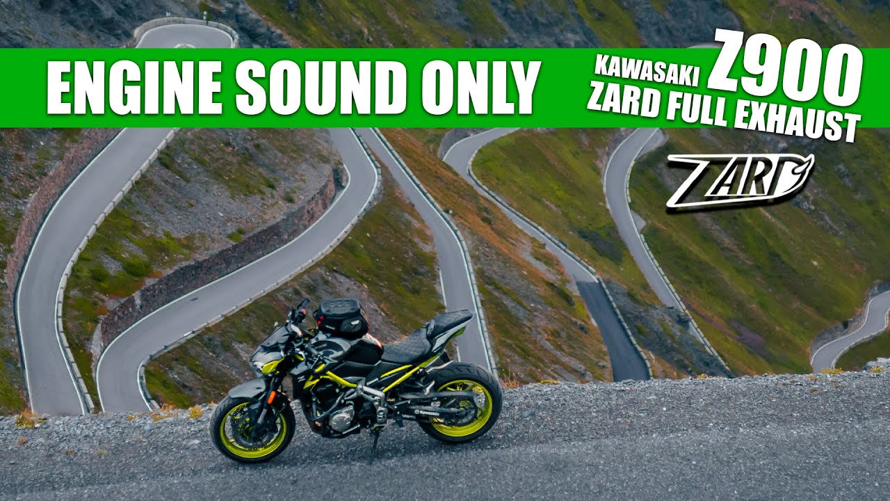 I ride the completely empty PASSO STELVIO 🔥 | Z900 ZARD FULL EXHAUST | RAW SOUND