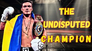The Rise of Oleksandr Usyk:The Undisputed Cruiserweight Champion