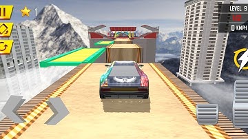 Mega Ramp Car Stunts Racing 2. Android Gameplay Part-2.