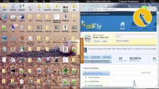 Auto view kiếm tiền từ adf.ly Phần mềm auto v1.0 by Tuan Ticker screenshot 4
