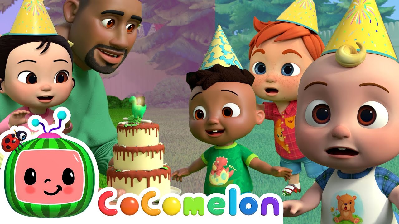 DIno Birthday Party at Cody's House | CoComelon - Cody's Playtime ...