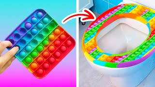 Colorful POP IT DIY Ideas || Cool Crafts