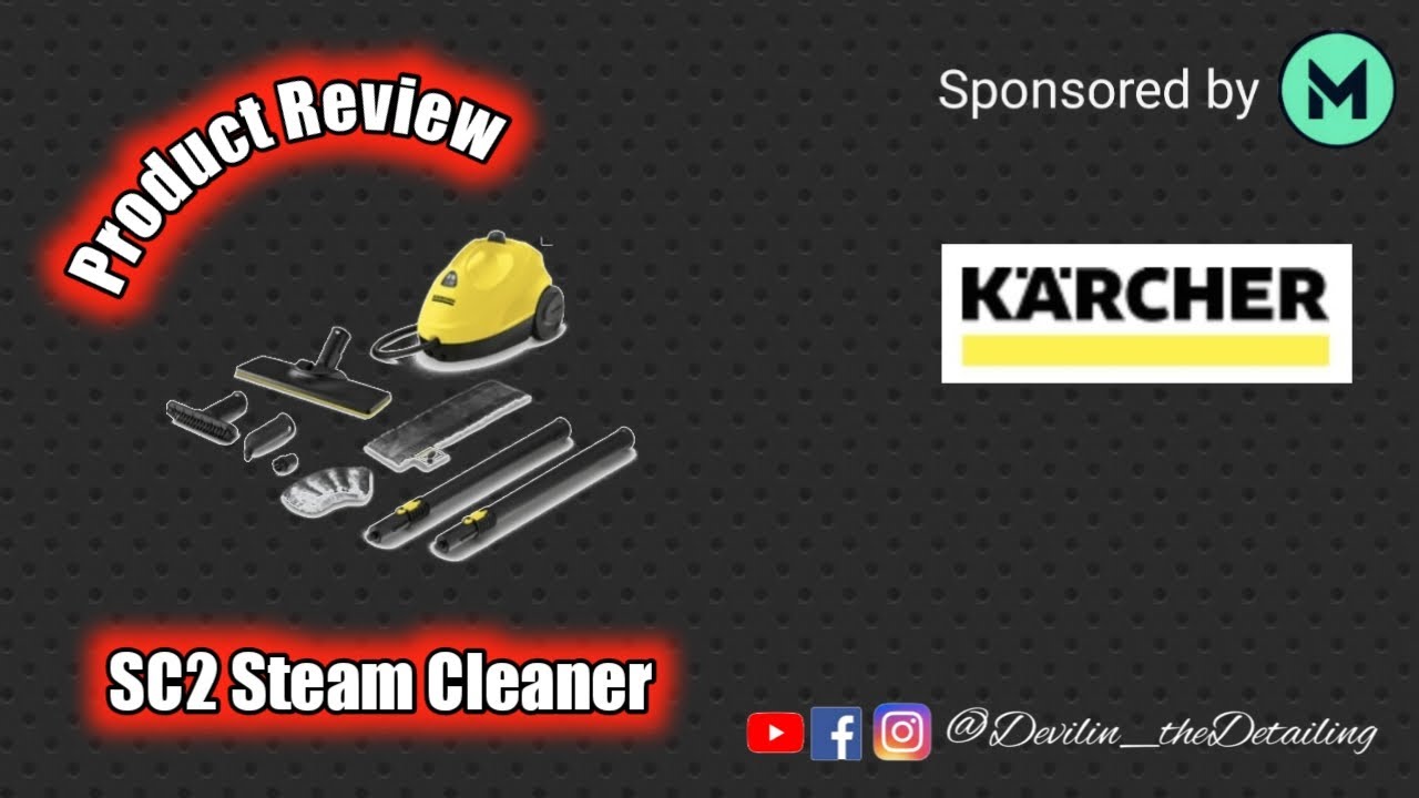 Karcher SC 2 Upright EasyFix Steam Mop Review & Demonstration 