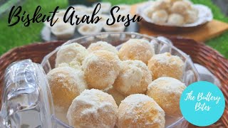 Resepi Biskut Arab Susu Istimewa Lebaran | Milky Arab Cookies