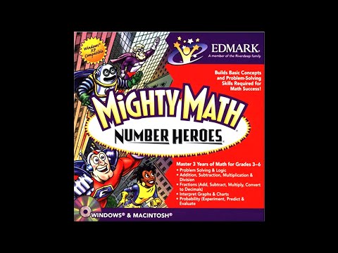 Mighty Math Number Heroes (1996) [PC, Windows] longplay