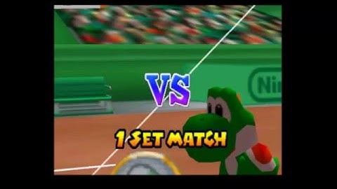 CS231N Mario Tennis Imitation Learning Demo