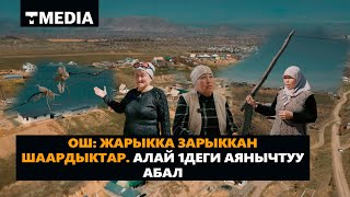 ЖАРЫККА ЗАРЫККАН ШААРДЫКТАР / АЛАЙ 1деги АЯНЫЧТУУ АБАЛ