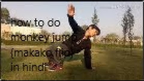 how to do monkey jump