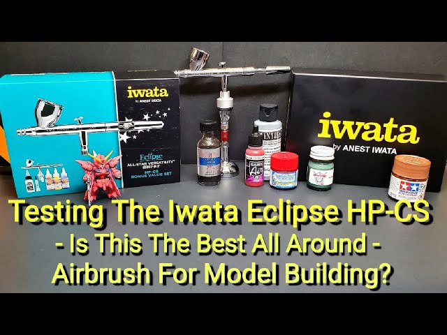 Iwata Eclipse Hp-Cs Value Set with Hose Cleaner and Paint